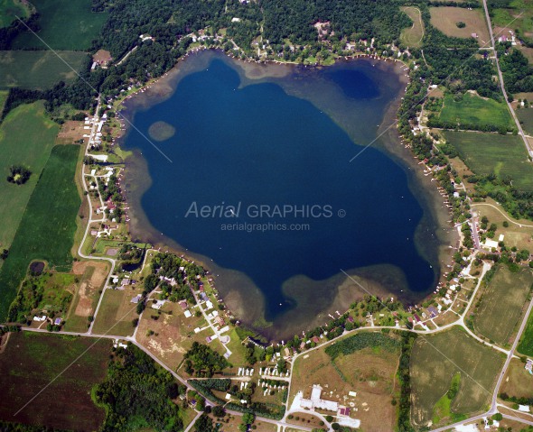 Pretty Lake in LaGrange County, Michigan